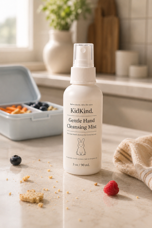 KidKind Alcohol-Free Hand Cleanser Mist for Kids (3 oz)